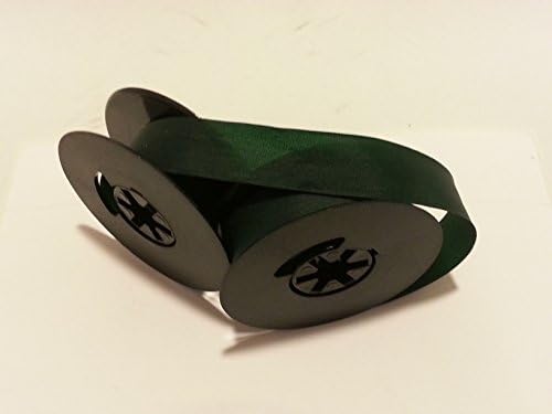 Univerzális írógépszalag - 1/2 Hüvelyk Zöld Tinta Twin Spool Friss, Új Szövet Szalag