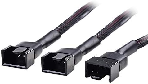 Kábel Számít, 2-Pack 3 Számítógép Eset Rajongó Elosztó Kábel SATA-Hatalom - 16 Cm