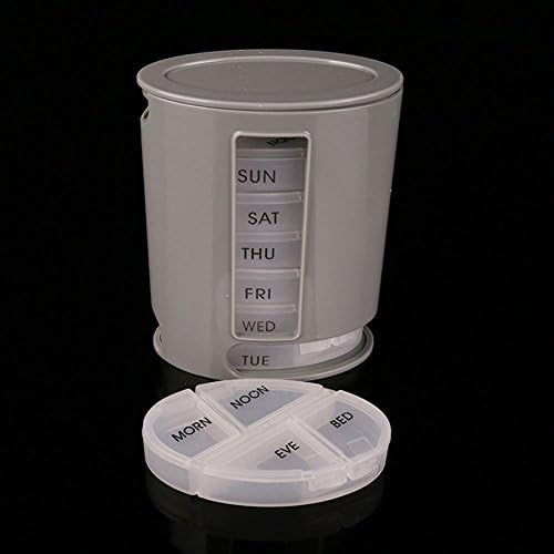 NPLE--Mini Hordozható Pillpro Tabletta-Vitamin Gyógyszer a Tabletta Tároló Zseb Szervező Jól