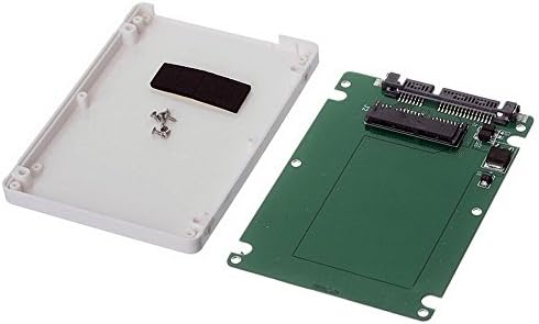 Cablecc 1.8 Micro SATA 16pin SSD 2,5 SATA 22pin 7+15 Merevlemez esetben Burkolat Fehér 7mm Magasság