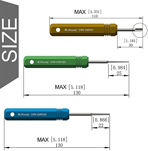 JRready Csomag 2 Elemek: ST5211 Pin-Eltávolító Eszköz, KÉSZLET, valamint M81969 14 10 20 Szilárd Hordó Telepítése Eltávolító