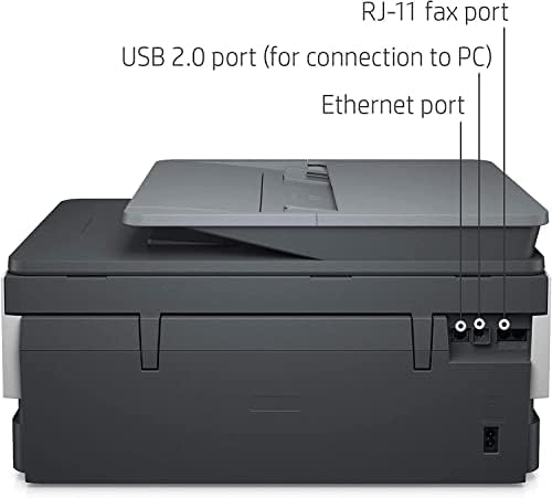HP OfficeJet 8022e All-in-One Vezeték nélküli Színes Tintasugaras Nyomtató Nyomtatás, Másolás Szkennelés, Fax, 35 Lap ADF, érintőképernyő,