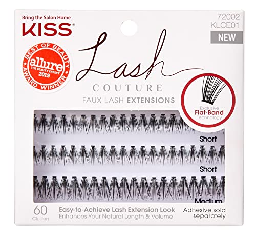 Kiss Lash Couture Hamis Szempilla Extensions Rövid/Közepes (Csomag 2)