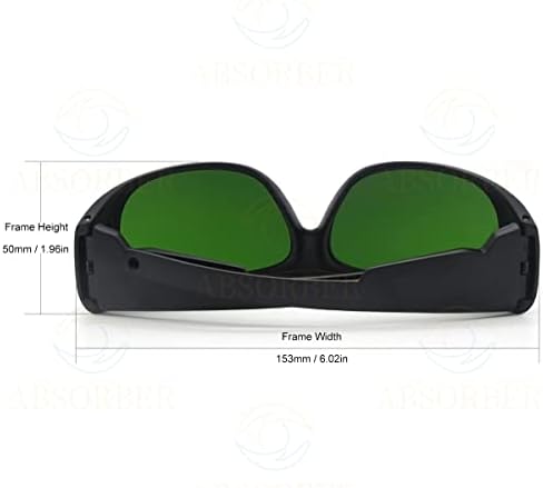 ABSZORBER IPL 200nm-2000nm Lézer Biztonsági Szemüveg Lézeres szőrtelenítés Kezelés Anti UV 400 Lézeres szemvédelem Védőszemüveg
