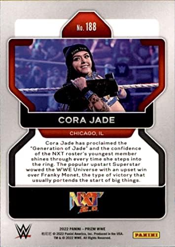 2022 Panini Prizm WWE 188 Cora Jade NXT 2.0 Birkózás Trading Card