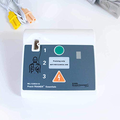 WNL Termékek WL120ES10 & WLCRM Csomag: AED Defibrillátor Practi-Edző Essentials Alap Modell AED Training Kit & CPR Tömörítési Arány