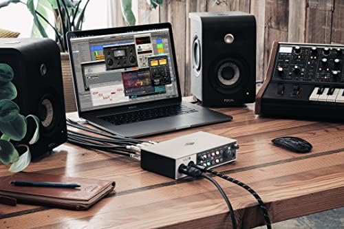 UA Voltos 4 USB Audio Interface-felvétel, podcasting, streaming alapvető audio szoftver, beleértve a $400 UAD dugó