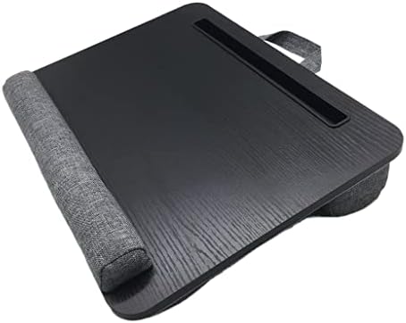 ZHAOLEI Hordozható 43x31cm Laptop Asztal, Párna Kör Asztal, Könyvespolc Tálca Tablet Állvány Praktikus Tanulás Asztal tartó Ágy Notebook