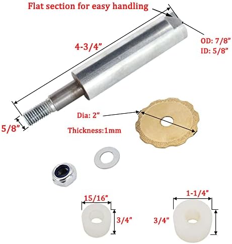 scottchen PRO Belső Cső Vágó 1-1/2(36mm) Belső PVC Műanyag Cső Szerszám Gyémánt Vágó Penge-1set