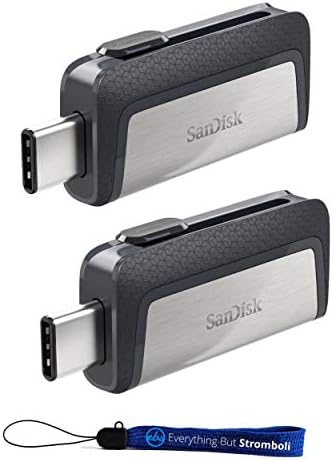 SanDisk Ultra (Két Komponensű) Kettős Meghajtó USB C-Típusú (SDDDC2-064G-G46) Mindent, De Stromboli (TM) Zsinór