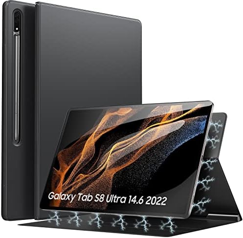 TiMOVO Esetben a Galaxy Tab S8 Ultra 2022 14.6 Inch (SM-X900/X906), Könnyű, Vékony Mágneses Esetben az S-Pen Jogosultja Illik Samsung