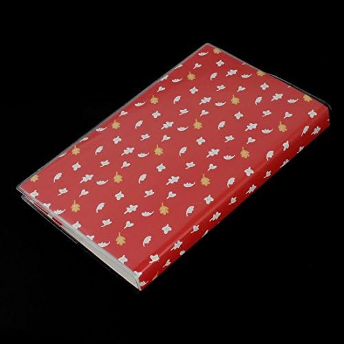 Ruilogod Levél Minta Műanyag Érettségi Téglalap alakú Születésnapi Scrapbook Fotó Kép Birtokosa Album Piros (id: bb8 fce 67c 966