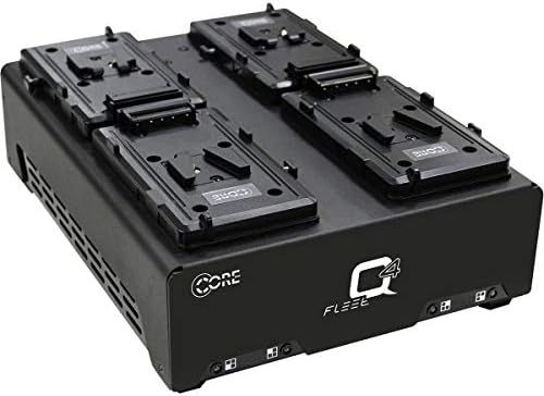 Core SWX 4X Hypercore NEO 9 Mini 14,8 V 98Wh V-Mount Li-Ion Akkumulátorok, Csomag Mag SWX FLOTTA-Q4S Töltő