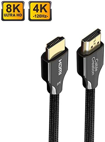 USB-C Hub Többportos Adapter, CableCreation 6-in-1 USB-C Hub Csomag 8K HDMI Kábel 3.3 ft, CableCreation HDMI Ultra HD nagysebességű