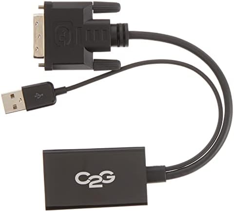 C2G 41379 DVI DisplayPort Adapter Átalakító, Fekete