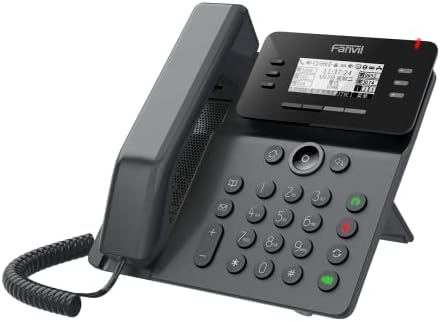 Fanvil V62 Alapvető Üzleti Telefon 6 SIP-Vonalak HD Hang PoE Támogatás