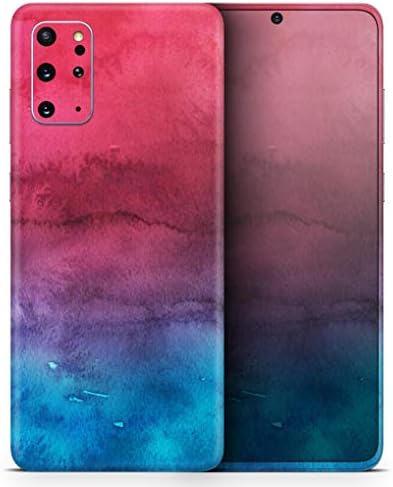 Design Skinz Élénk Rózsaszín 869 Felszívódik, Akvarell Textúra Védő Vinyl Matrica Lezárja a Bőr Cover Kompatibilis A Samsung Galaxy