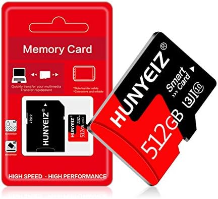 512 gb-os Micro SD Kártya High Speed Class 10 Memóriakártya Adapter Okostelefon,a Kamera,a Drón,Nintendo Kapcsoló（512 gb-os