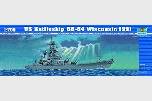 Trombitás 1/700 USS Wisconsin BB64 1991