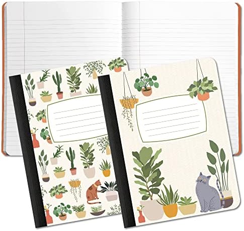 Stúdió Ó! Összetétel Könyv Duo 2-Pack - Növény Függő Utókornak Notebook-ról 7,5 x 9.75 - 160 Oldalas Főiskolai Összetétele Könyvek