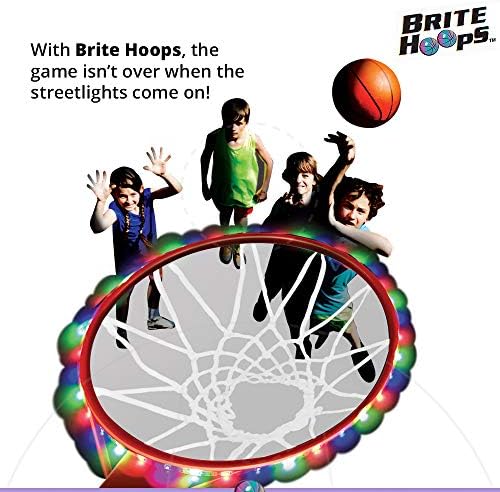 Brite Karika – Multi-Színes, Napelemes, Vízálló LED Kosárlabda Felni, Világítás – 8 Egyedi Minták