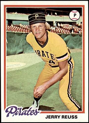 1978 Topps 255 Jerry Reuss Pittsburgh Pirates (Baseball Kártya) NM/MT Kalózok