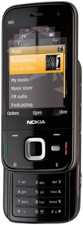 Nokia N85 Kártyafüggetlen Telefon 5 MP Kamera, 3G, GPS, MP3/Video Lejátszó, valamint a MicroSD Slot--AMERIKAI Változat Garancia (Fekete)