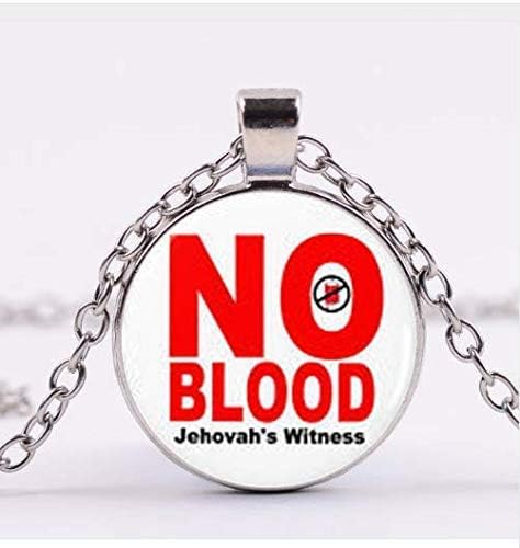 Medál Nyaklánc, Jehova Tanúi Üveg Fotó NyakláncA Legjobb ÉletedNEM tapad Vér Trendi Ékszerek