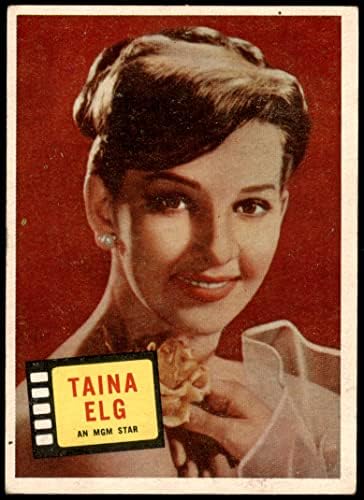 1957 Topps 70 Taina Elg (Kártya) VG/EX