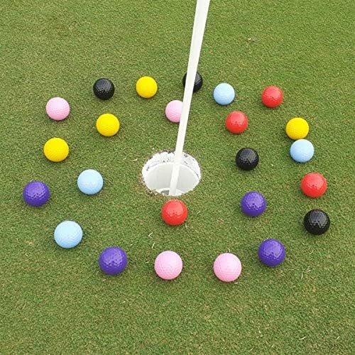 Thorza Színes Golf Labdák - Színes Készlet 24 Gyerekeknek Mini Golf, Üzembe Gyakorlat, valamint a Gyermekek Képzés