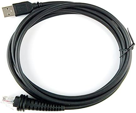 Calvas 2db Vonalkód olvasó USB Kábel 3M(10feet) a Honeywell HHP 1900g Hyperion 1300g között változik Xenon 1900/1902 Voyager 1250g/1200g