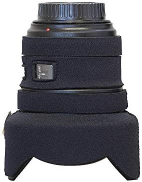 LensCoat Fedezze Neoprén Objektív Fedelét Védelem Canon 11-24mm F4, Fekete (lc1124bk)