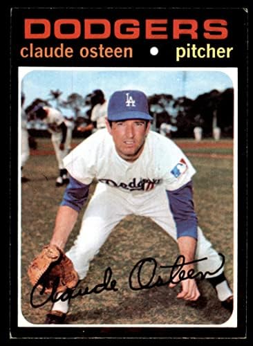 1971 Topps 10 Claude Osteen Los Angeles Dodgers (Baseball Kártya) JÓ Dodgers