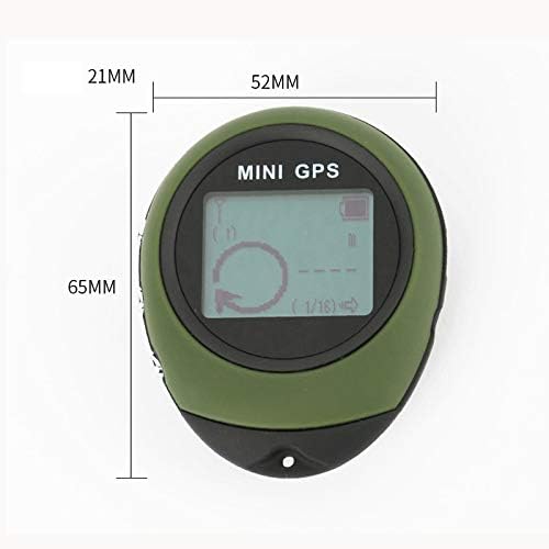ZCMEB Mini GPS-Vevő Navigációs Kültéri Kézi Location Finder USB Tölthető a Compass Sport, Utazás, Kirándulás