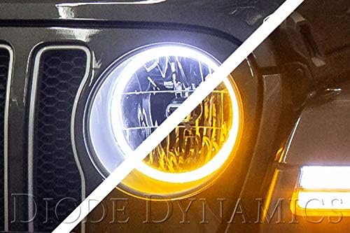 Dióda Dynamics Hullámvasútja Fehér+Jel HD LED Glória kompatibilis Jeep JL Wrangler 2018-2021 (pár)