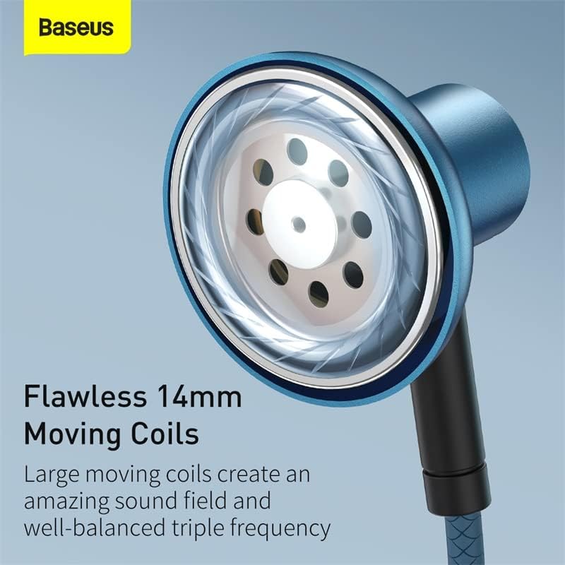 Baseus - Encok 3,5 mm-es Vezetékes Fülhallgató H19 (A0002158)