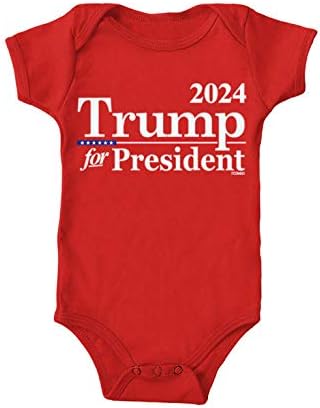 Trump az Elnök 2024 - MAGA 45 Body (Piros, 6 Hónap)
