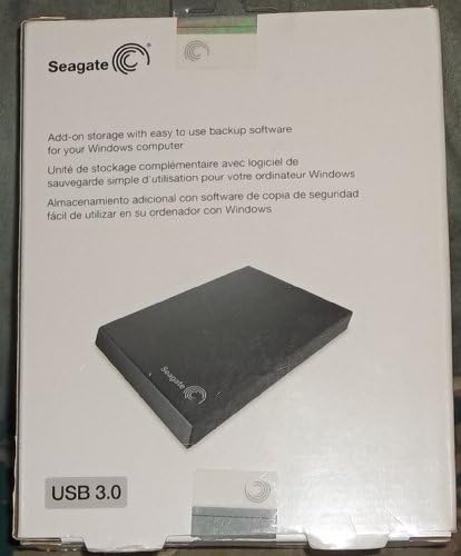 Seagate STCN1000100-PB-R Bővítése, Hordozható, 1 Terabájt (1) a superspeed USB 3.0 2.5 Exernal Merevlemez (Bla