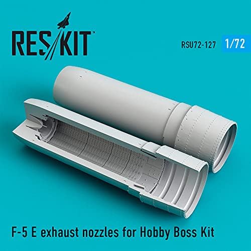 Reskit RSU72-0127 - 1/72 F-5 Kipufogógáz-E fúvókák Hobby Boss Modell Készlet