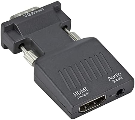 Beépített VGA Bemenet-HDMI Kimeneti Adapter Audio Férfi VGA Női HDMI Átalakító Laptop, TV