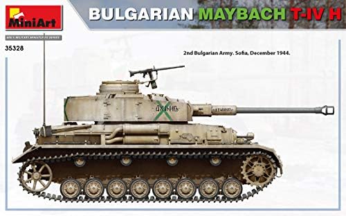 MiniArt 1/35 Skála bolgár Maybach T-IV. H - Műanyag Modell-Készlet 35328