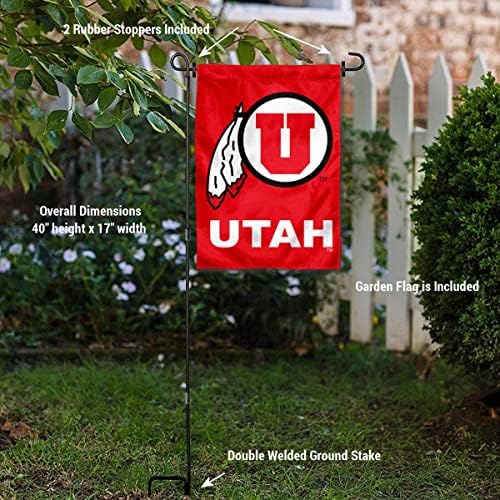 University of Utah Kert Zászló, illetve Lobogó Álljon Rúd Tartóját Készlet