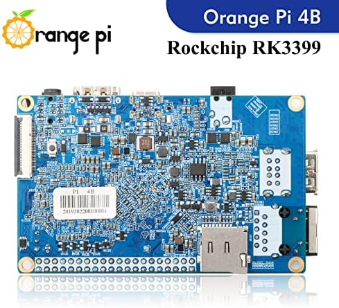 Narancs Pi 4B 4GB Rockchip RK3399 Hat Mag 64 Bit, a 16 gb-os eMMC Egyetlen fedélzeti Számítógép, Nyílt Forráskódú Testület WiFi-Bluetooth