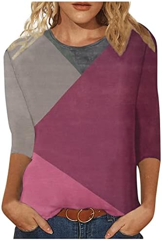 Húsvéti Pólók Női Vicces Rövid Ujja 3/4-Es Ujjú Sleeve Maximum Nyuszi Nyomtatott Aranyos Alkalmi Tshirts