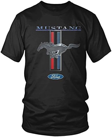 Amdesco Férfi Ford Mustang Logó, Hivatalosan Engedélyezett Ford Design Póló