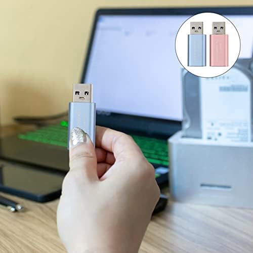 SOLUSTRE USB Töltő 8db Női USB - Férfi Felelős - A Megelőzés a Csatlakozó Adapter a Nemek közötti Blocker az USB Változás Emelési Ellen